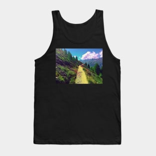 Hiking in Switzerland Tank Top